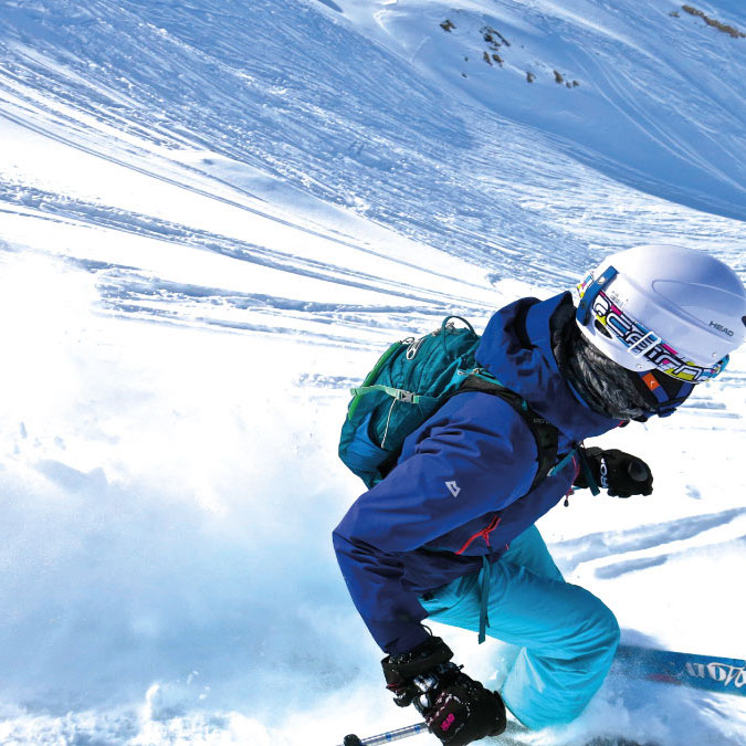 Skiing in Tignes | Outdoor Adventure Motivational Speaking | Hetty Key | Mud, Chalk & Gears