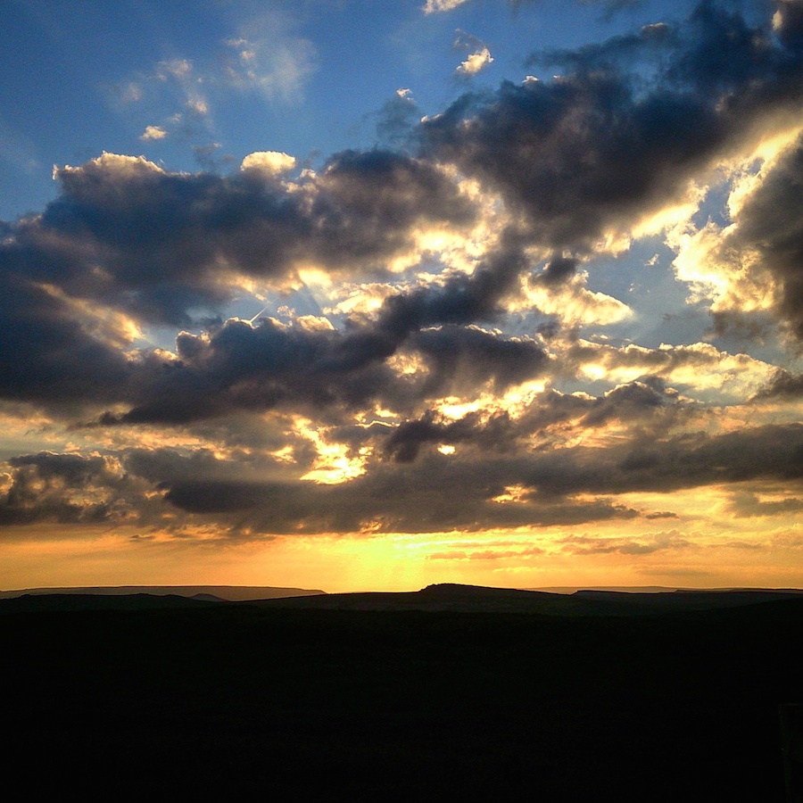 Peak District sunset | Outdoor Adventure Motivational Speaking | Hetty Key | Mud, Chalk & Gears