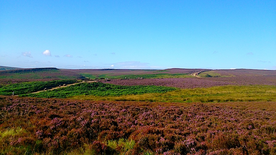 Approaching Burbage