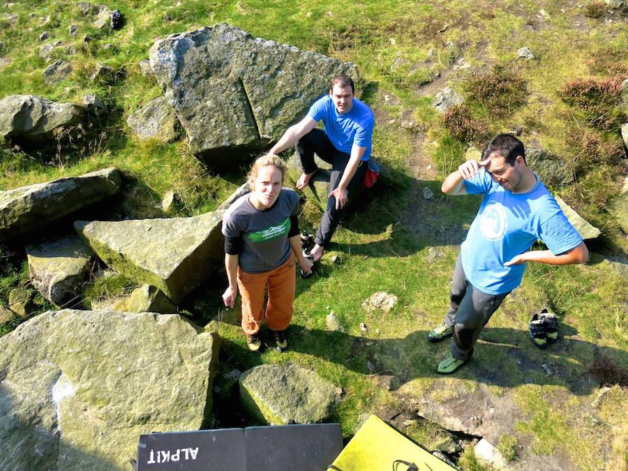 Happy bouldering faces!