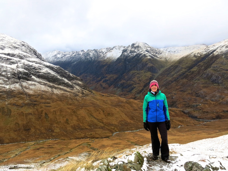 A wintery day in Glencoe