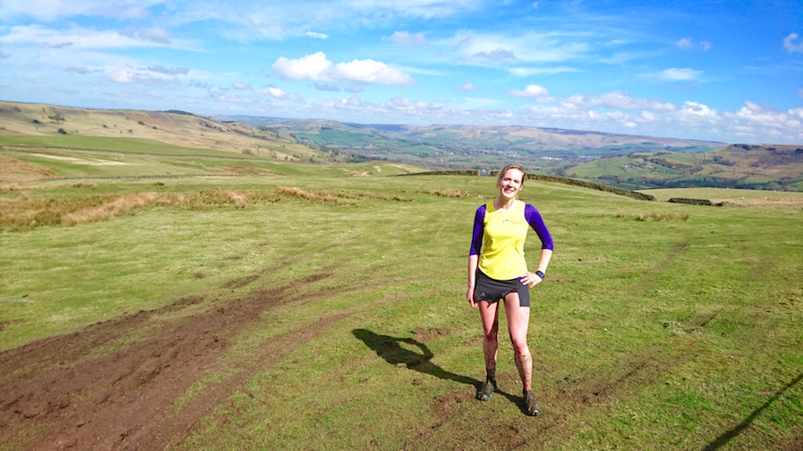 At the finish - ready for tea and cake!