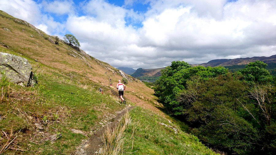 Heading back toward Keswick on the second half