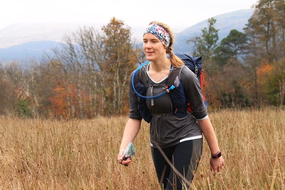 Nearly at the finish (looking a little knackered!). Photo credit: R & R Images