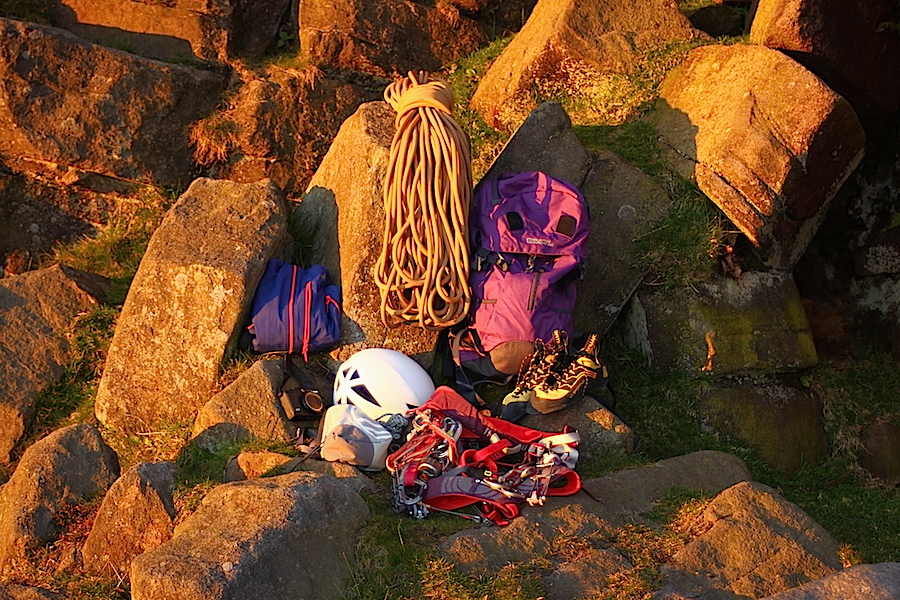 Climbing at Stanage in the Peak District | Outdoor Adventure Motivational Speaking | Hetty Key | Mud, Chalk & Gears