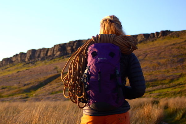 Climbing at Stanage in the Peak District | Outdoor Adventure Motivational Speaking | Hetty Key | Mud, Chalk & Gears