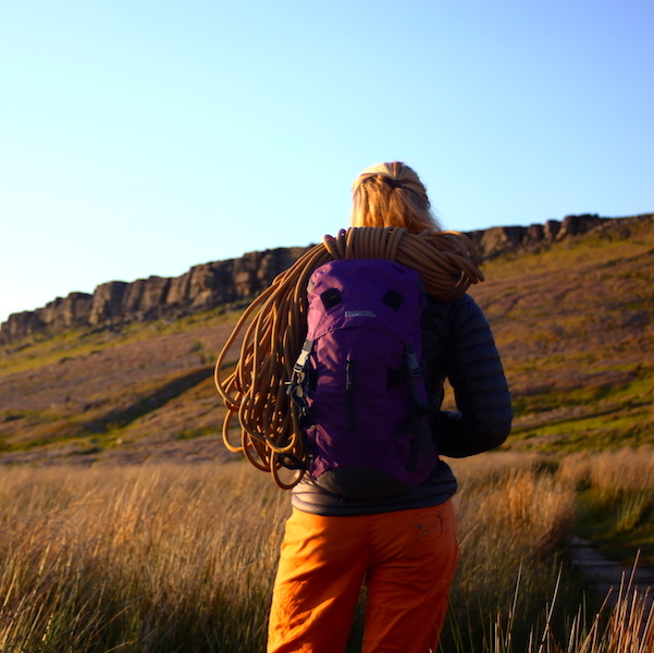 Climbing at Stanage in the Peak District | Outdoor Adventure Motivational Speaking | Hetty Key | Mud, Chalk & Gears