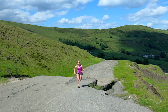 Fell running around Mam Tor, Castleton, Peak District | Outdoor Adventure Motivational Speaking | Hetty Key | Mud, Chalk & Gears