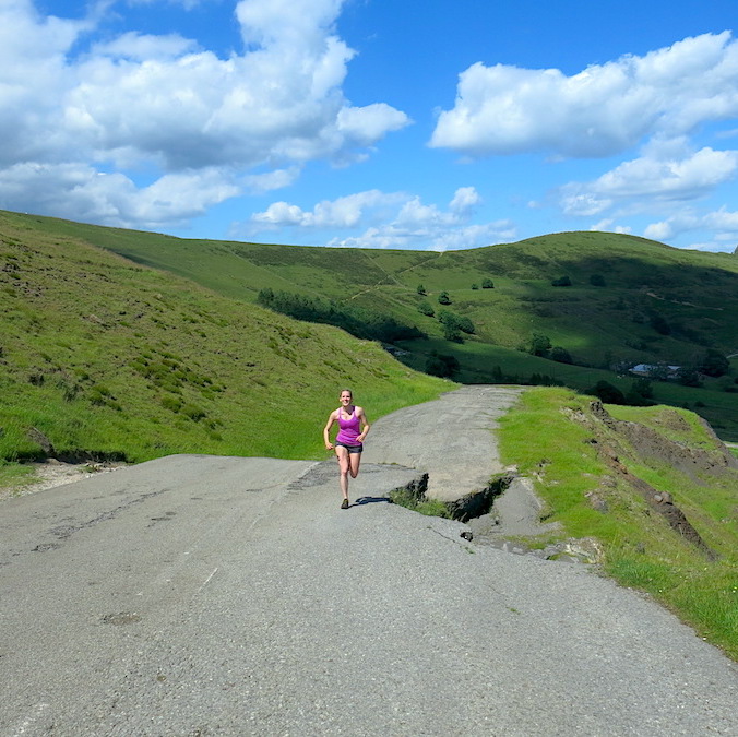 Fell running around Mam Tor, Castleton, Peak District | Outdoor Adventure Motivational Speaking | Hetty Key | Mud, Chalk & Gears
