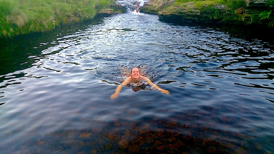 Wild swimming in the Peak District | Outdoor Adventure Motivational Speaking | Hetty Key | Mud, Chalk & Gears